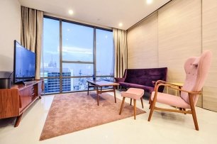 The Bangkok Sathorn <strong>flat apartment condo for rent in Surasak</strong>
